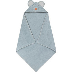 Interbaby Raton Βρεφικό Μπουρνούζι Κάπα Βεραμάν 100x100cm