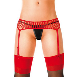 Kinksters Ζαρτιέρες See Through Κόκκινες 3479222014169