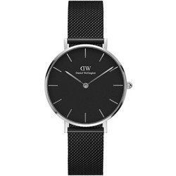 Daniel Wellington Γυναικείο Ρολόι με Μαύρο Μεταλλικό Μπρασελέ DW00600202