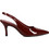 Migato Γόβες Slingback Λουστρίνι με Τακούνι Στιλέτο Μπορντό 100050610-009