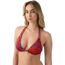 Minerva Bikini Top Τριγωνάκι Animal Print Φούξια Μωβ 90-9170D-08