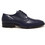 Softies Ανδρικά Σκαρπίνια Derby Δερμάτινα Navy Μπλε 8112-1540
