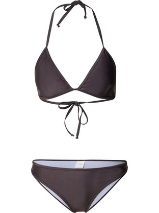 Urban Classics Bikini Set Τριγωνάκι Μαύρο TB8388-00007