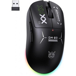 Onikuma DM03 Ασύρματο Gaming Ποντίκι RGB 24000 DPI Black
