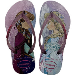 Havaianas Παιδικές Σαγιονάρες για Κορίτσι Λιλά Γαλάζιες 4123328