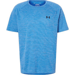 Under Armour Tech Textured Ανδρικό Αθλητικό T-Shirt Μπλε 1382796-430
