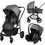 Bebe Confort Trio Haze Καρότσι Μωρού 3 σε 1 Anthracite