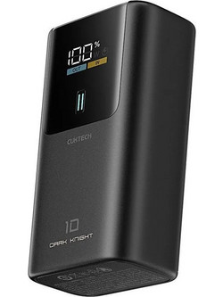 Cuktech PB1055 Power Bank 10000mAh 55W με Θύρα USB-A & 2 Θύρες USB-C Grey