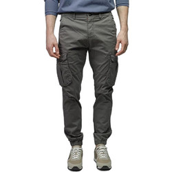 Devergo Ανδρικό Παντελόνι Cargo Joggers Ελαστικό Κανονική Εφαρμογή Χακί 1D26SS1006LP6106-21