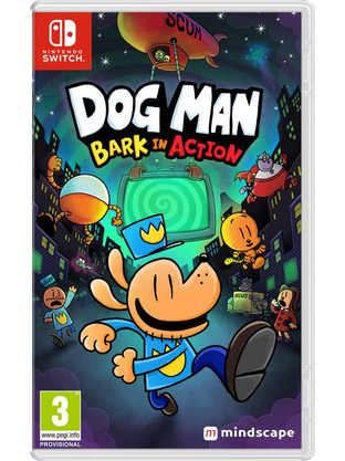 Dog Man Switch Bark In Action Nintendo Switch