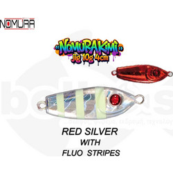 Nomura Kimi Τεχνητό Δόλωμα Πλάνος 4cm 10gr Red Silver
