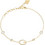 Guess G Camden Γυναικείο Βραχιόλι Αλυσίδα από Ατσάλι Xρυσό UBB06337JWYG