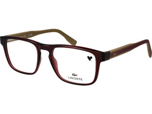 Lacoste L2972 601 Ανδρικός Σκελετός Γυαλιών Οράσεως Κοκάλινος Καφέ