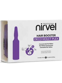 Nirvel Deco Violet Plex Αμπούλες Μαλλιών για Επανόρθωση 12x10ml