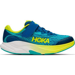 Hoka Rincon 4 Παιδικά Αθλητικά Παπούτσια για Τρέξιμο Navy Μπλε Κίτρινα Τιρκουάζ 1168875-EQN