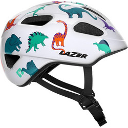 Lazer PNUT 2.0 KC CE-CPSC Dinosaurs Παιδικό Κράνος Ποδηλάτου Πόλης Λευκό