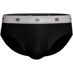 Impetus Ανδρικά Σλιπ Βαμβακερά Μαύρα 2Pack IM1121P11P2