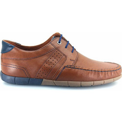 Boxer Ανδρικά Μοκασίνια Boat Shoes Δερμάτινα Ταμπά 21372-15-019