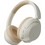 Naxius NXHBTCR-07 Ασύρματα Bluetooth Ακουστικά Over Ear Μπεζ