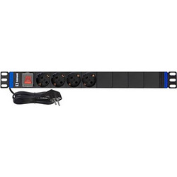 Safewell 04.022.0247 Πολύπριζο για Καμπίνες Rack 1U 19"
