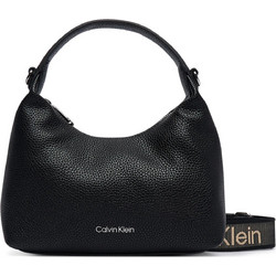 Calvin Klein Γυναικείο Τσαντάκι Χειρός από Δερματίνη Μαύρο LV04F3892G-UB1