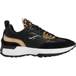 Pepe Jeans Γυναικεία Sneakers Flatforms Μαύρα PLS600067-001