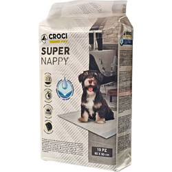 Croci Spa Super Nappy Επιδαπέδιες Πάνες Σκύλου 90x60cm 10τμχ