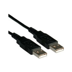 Roline 11.02.8930 Καλώδιο USB-A Male 2.0 to USB-A Male 3m Black
