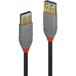 Lindy 36762 Καλώδιο USB-A Male 3.2 to USB-A Male 2m Black