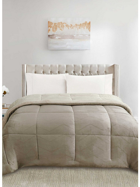 MADI Κουβερτοπάπλωμα Υπέρδιπλο 220x240 Aluvia Taupe