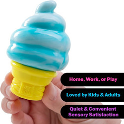 Schylling NeeDoh Nice Cream Cone Squishy Μπλε