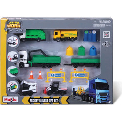 Maisto Mini Work Machines Freight Haulers Gift Set 48/12630