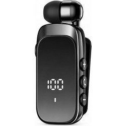 41854 Ακουστικό Bluetooth In Ear Πέτου Black