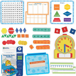 Learning Resources Σετ Μαθηματικών με Εργαλεία Αρίθμησης & Ώρας