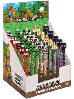 Pyramid Minecraft Στυλό Gel που Σβήνει 30τμχ SR2404546