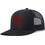 Takeposition Ανδρικό Καπέλο Jockey με Δίχτυ Snapback Υφασμάτινο Μαύρο 911-0021-9011