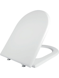 Elvit 1230 Καπάκι Λεκάνης D-Shape Πλαστικό Λευκό 41.3x34cm 1230-ELVIT