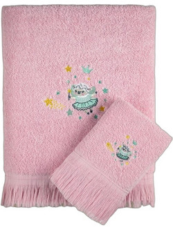 Kocoon Ballet Fairies Σετ Βρεφικές Πετσέτες 2τμχ 380gr/m²