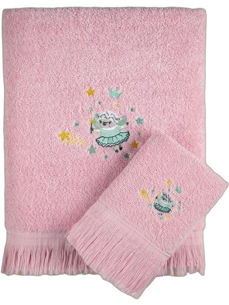 Kocoon Ballet Fairies Σετ Βρεφικές Πετσέτες 2τμχ 380gr/m²