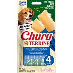 Inaba Churu Terrine Medium with Salmon & Tuna 120gr