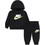Nike Παιδικό Σετ Φόρμας Μαύρο Λευκό Lime 66N385-023