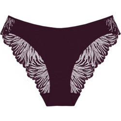 Triumph Pretty Γυναικείο Slip με Δαντέλα Μπορντό 10222241-7291