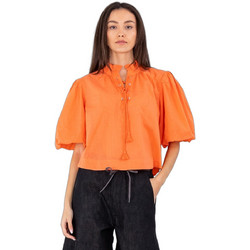 Scotch & Soda Γυναικείο Καλοκαιρινό Crop Top Πορτοκαλί 161467-36000