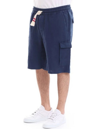 Mc2 Saint Barth Ανδρική Βερμούδα Cargo Navy Μπλε MRE0002-00119L