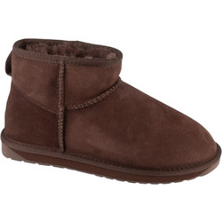 Emu Γυναικεία Μποτάκια Suede Καφέ με Γούνα W10937-CFON