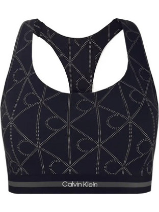 Calvin Klein Αθλητικό Μπουστάκι με Μέτρια Στήριξη Μαύρο LVGWS6K347-ZKY