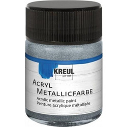 Kreul Metallic 72 Silver Ακρυλικό Χρώμα Ζωγραφικής 50ml
