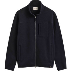 Gant Ανδρική Ζακέτα Fleece Μπλε Σκούρο 2067171