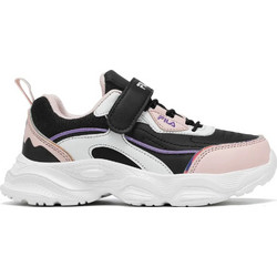 Fila Memory Mayra Παιδικά Sneakers Μαύρα Ροζ 3YF43018-090