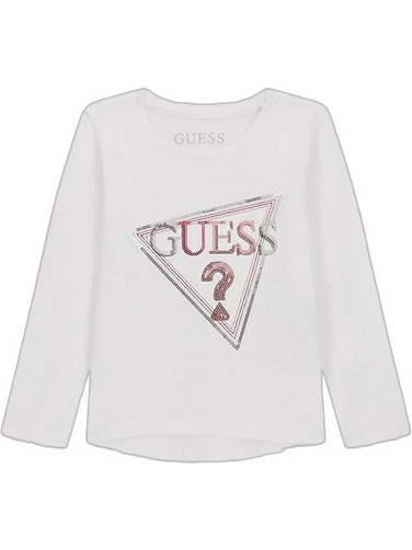Guess Παιδικό T-Shirt Μακρυμάνικο Λευκό K6YI08K3673-G011